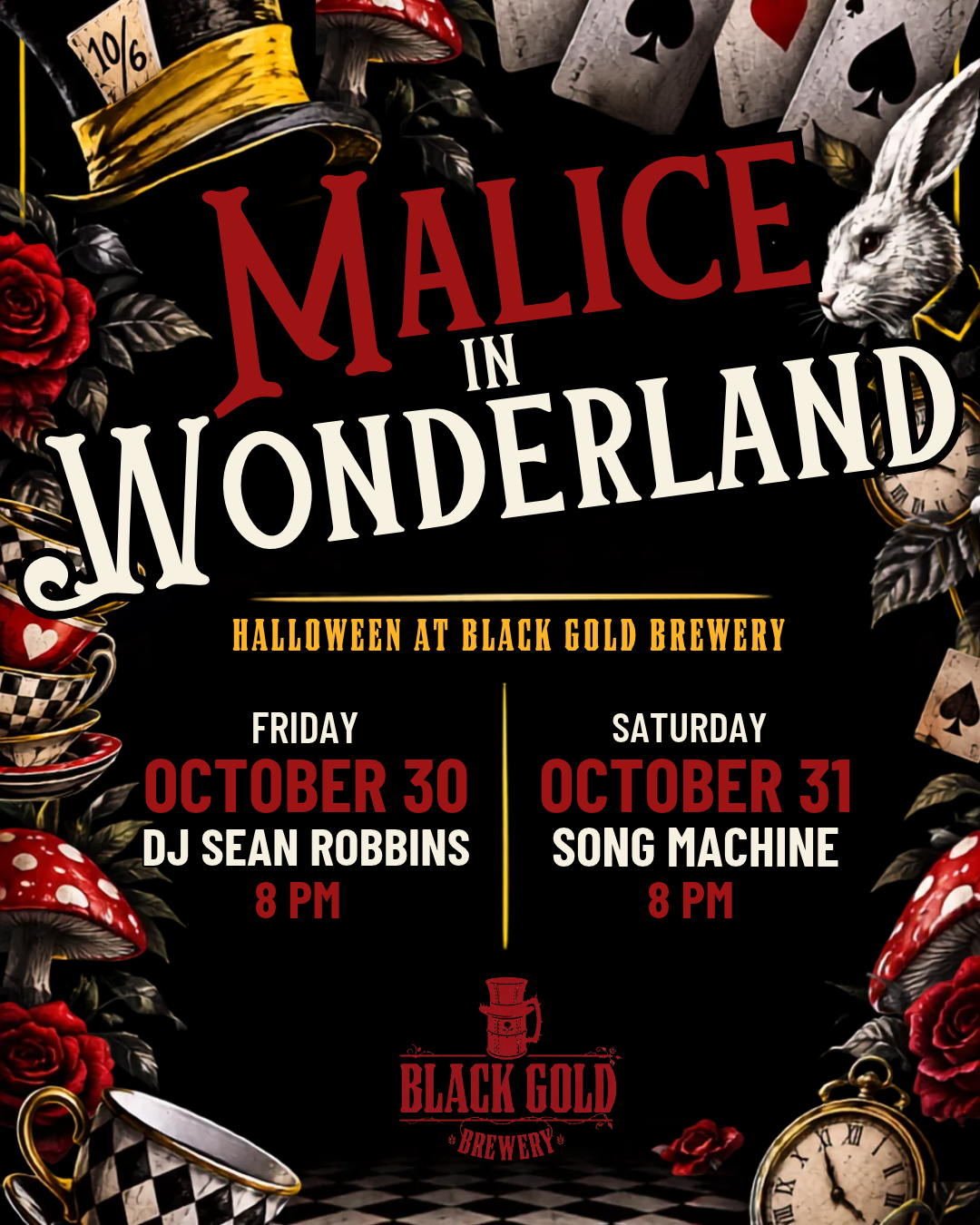 Halloween at Black Gold Brewery